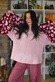 Winnie Oversized Knit Rose